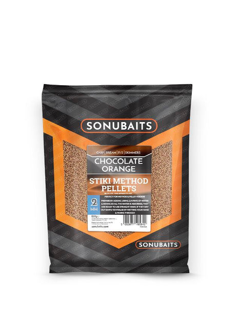 Sonubaits Stiki Method Pellets Chocolate Orange - 2mm