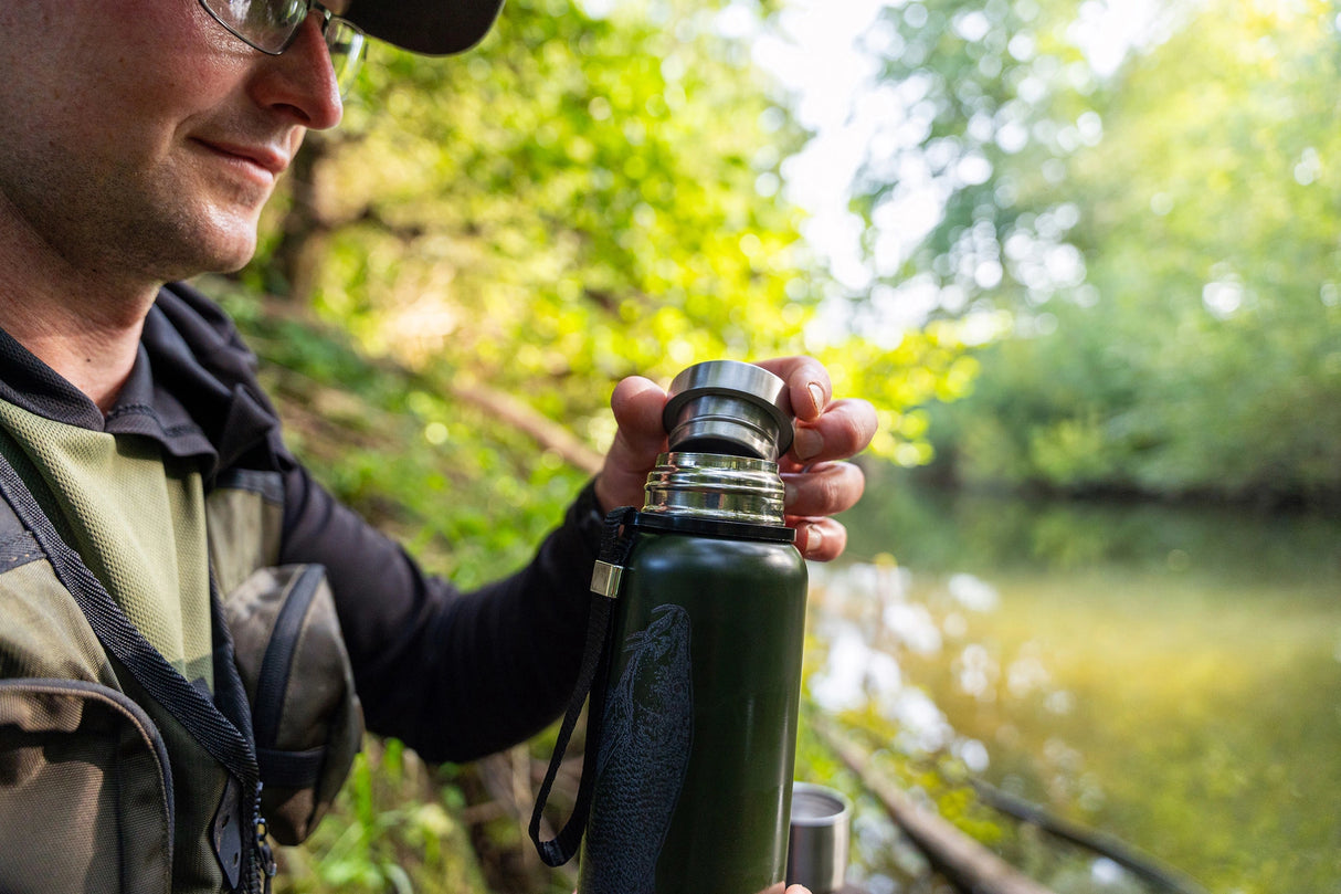 Korum Classic 1 Liter Thermal Flask - Barbel