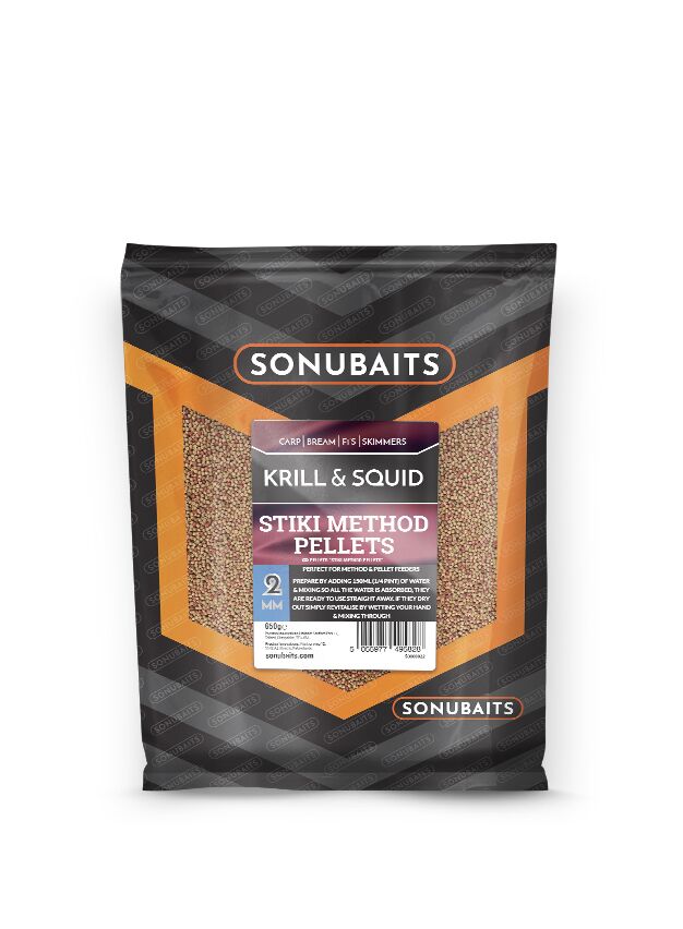 Sonubaits Stiki Method Pellets Krill & Squid - 2mm