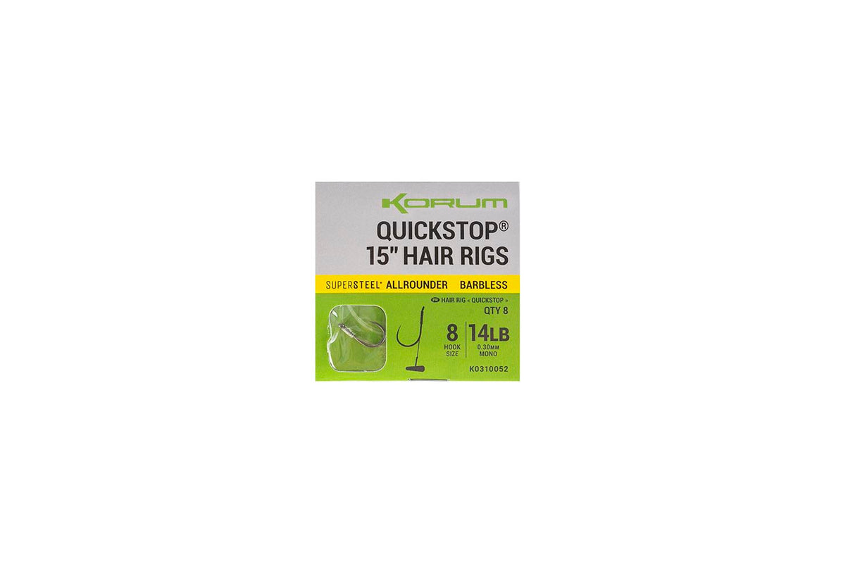 Korum Big Fish Quickstop Hair Rigs