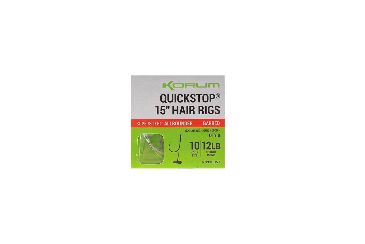 Korum Big Fish Quickstop Hair Rigs