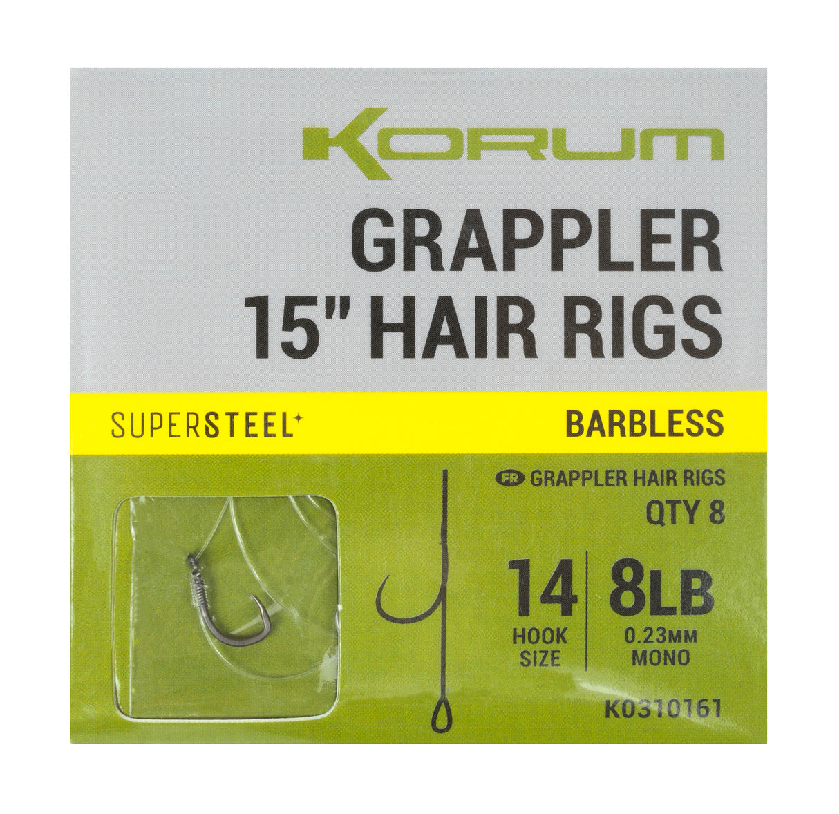 Korum Grappler Hair Rigs