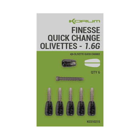 Korum Finesse Quick-Change Olivettes