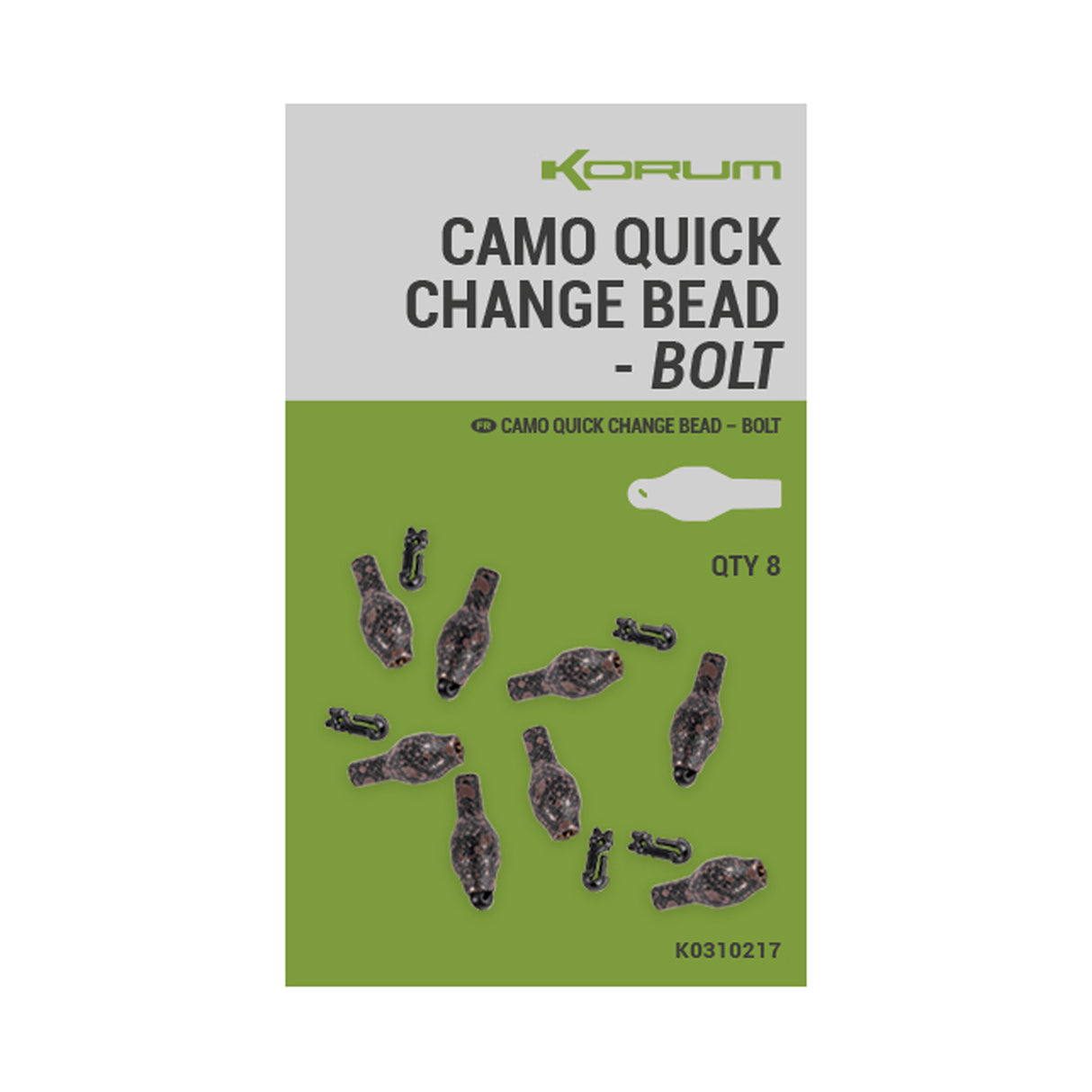 Korum Camo Quick Change Bead Bolt