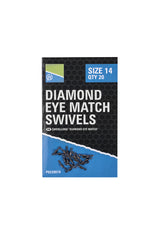 Preston Diamond Eye Match Swivels