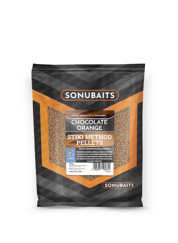 Sonubaits Stiki Method Pellets Chocolate Orange - 2mm