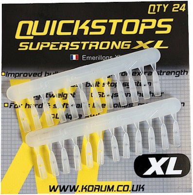 Korum Quickstops XL Blanc