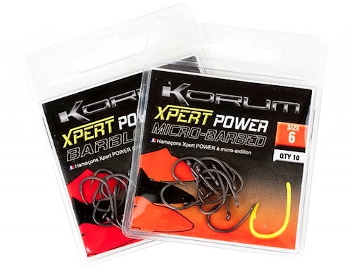 Korum Xpert Power Barbless Haken